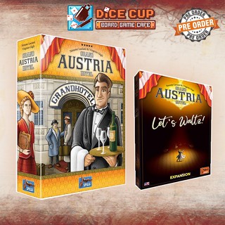 [พรีออเดอร์ ของแท้] Grand Austria Hotel &amp; Lets Waltz Retail Edition Board Game