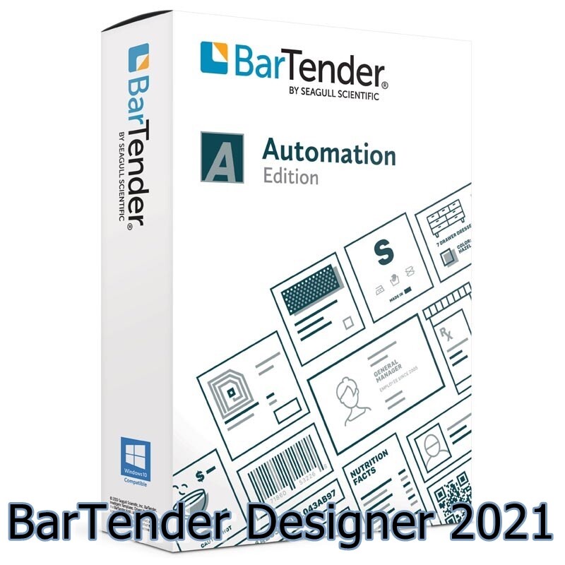 BarTender Designer 2021 R1 Enterprise v11.2 โปรแกรมพิมพ์บาร์โค้ด ออกแบบฉลากสินค้า พร้อมวิธีติดตั้ง