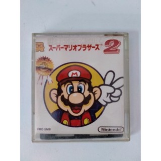 แผ่นเกม ดิสแดง Super Mario Bros 2 เห็ดพิษ จาก Famicom Disk Sysyem