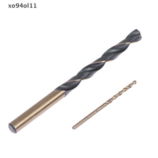 xo94ol 1pc Metal drills 2-8mm Cobalt Coated Twist Drill Bit Set HSS M43 Gun Drill Bit .