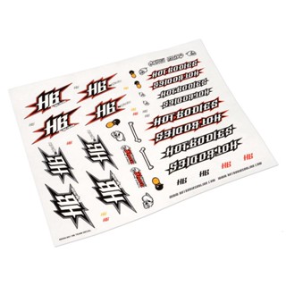 HPI 66454 HB TEAM DECAL (STICKER)