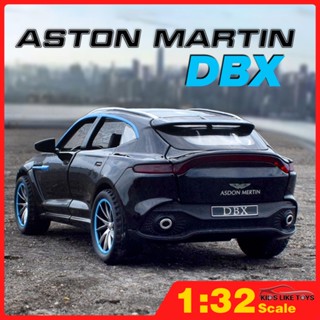 โมเดลรถบรรทุกโลหะ รุ่น Aston Martin DBX SUV ขนาด 1:32 เหมาะกับของสะสม ของเล่นสําหรับเด็กผู้ชาย