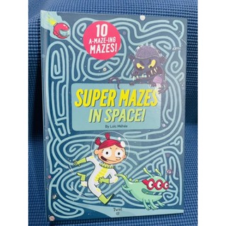 Activitybook Super mazes in space 10 amazing mazes