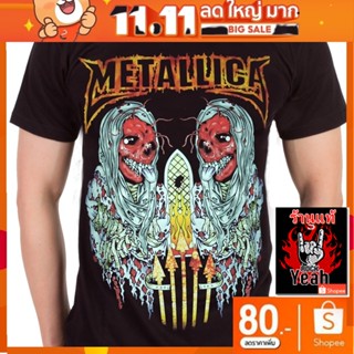 เสื้อวง Metallica เสื้อ เมทัลลิกา เสื้อร็อค เสื้อทัวร์ เสื้อวินเทจ RCM953