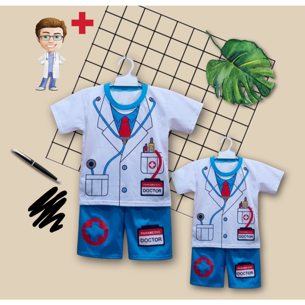 DOCTORS CLOTHES SET FOR CHILDREN AGED 2-10 ปี