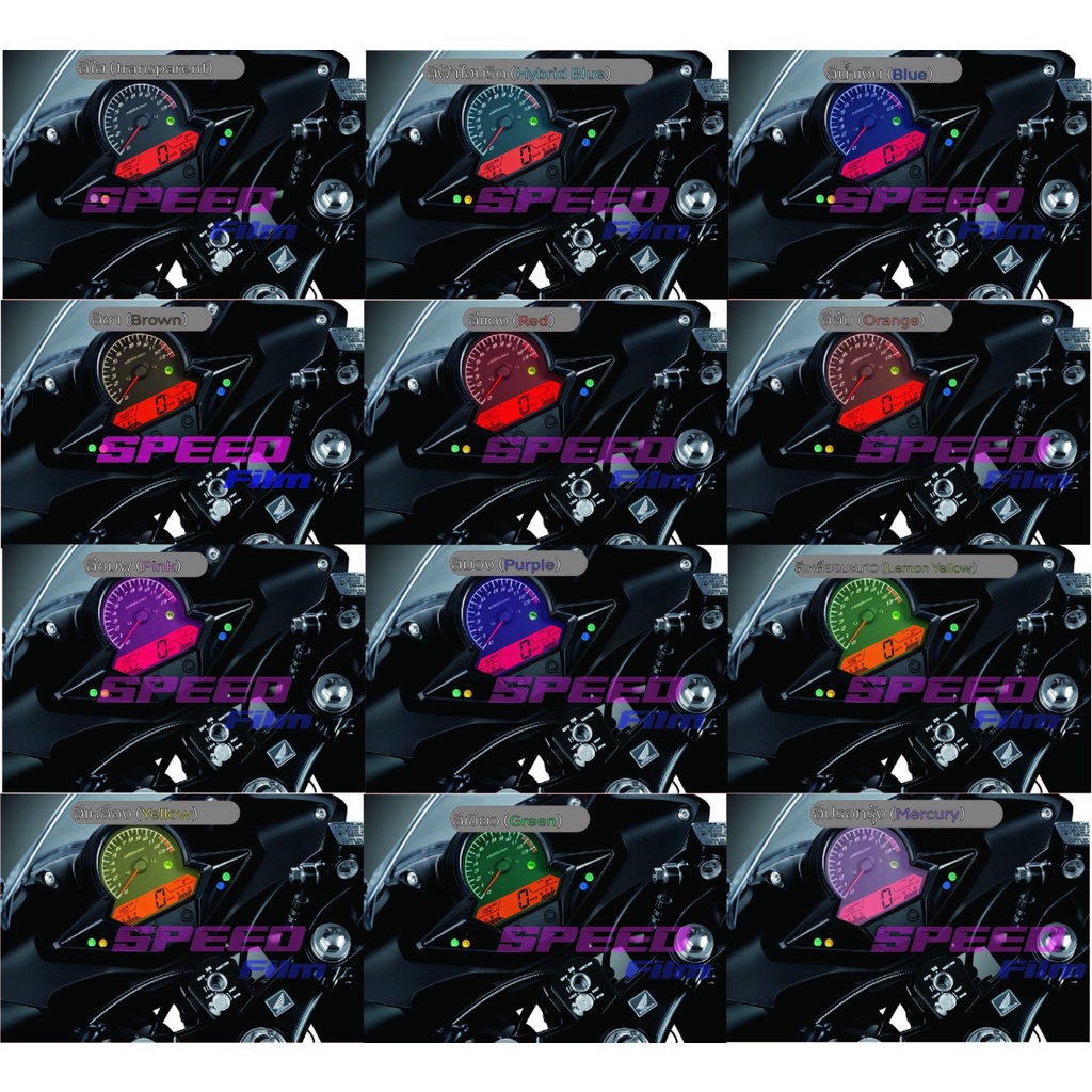 ฟิล์มกันรอยเรือนไมล์ CBR150 (ตัวเก่า)