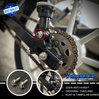 Probolt สลักเกลียวโช๊คหลัง F1ZR FORCE 1st VEGA JUPITER 125Z M10x35 เกลียว 14 3.5 ซม. 1key &amp; 2kinch (ราคา 2 เมล็ด)