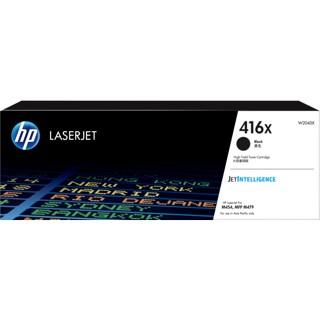 หมึกพิมพ์แท้ HP 416X Black-สีดำ LaserJet Toner Cartridge(W2040X)