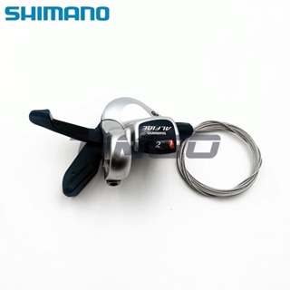 คันเกียร์ซ้าย สีเงิน สําหรับ Shimano Alfine SL-S500 2 3-Speed RAPDIFIRE