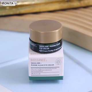 Biossance Squalane + Marine Algae Eye Cream 3 ml.  ครีมบำรุงรอบดวงตา