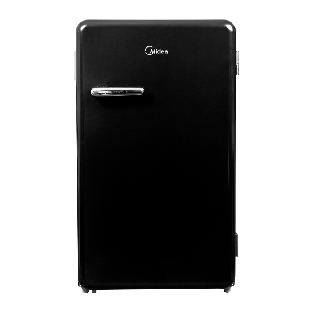 Shopee Thailand - Midea Midea 1 door refrigerator, size 3.3Q (Retro Fridge), model BC-90AW(BLACK)