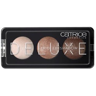 ของแท้/พร้อมส่ง Catrice Deluxe Trio Eyeshadow 010 คาทริซ เดอะลุคซ์ ทริโอ อายแชโดว์เซ็ท3สี เนื้อชิมเมอร์และเนื้อแมตต์