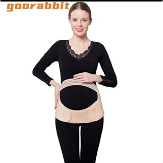 Goorabbit เข็มขัดรัดหน้าท้อง ลดหน้าท้อง ระบายอากาศ สี่ฤดู สําหรับผู้หญิงตั้งครรภ์