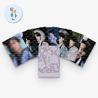 ✅พร้อมส่ง [BTS] 달마중 [DALMAJUNG] OFFICIAL MERCH - MINI PHOTO CARD(ม่วงอ่อน)