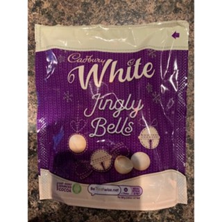 Cadbury White Jingly Bells 72g. แคดเบอรี่ไวท์จิงลี่เบลล์ 72กรัม merry christmas