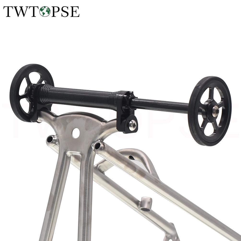 Twtopse ก้านต่อขยายล้อจักรยาน ไทเทเนียม Aceoffix สําหรับ Brompton A C P T Line