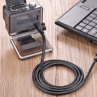 สายชาร์จ GoPro 4/3+/3/ USB Cable Charging สายชาร์จ Mini Usb สำหรับ โกโปร 4 / 3+ / ยาว 1.0 m