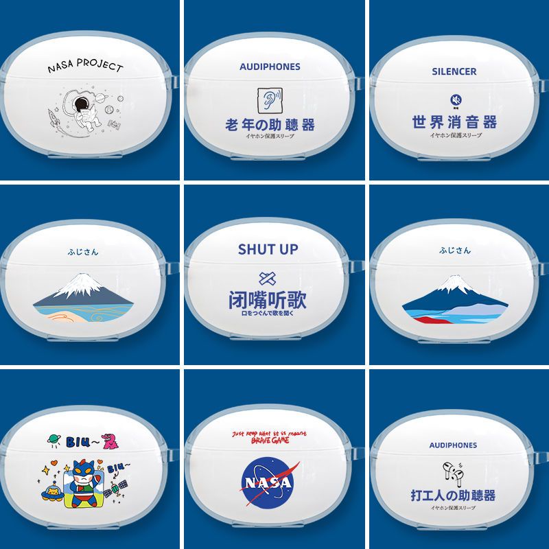 X XT88 เคสป้องกันหูฟัง Lenovo XT88 กันกระแทกเคสใส xt88 เคสหูฟังการ์ตูนอินเทรนด์