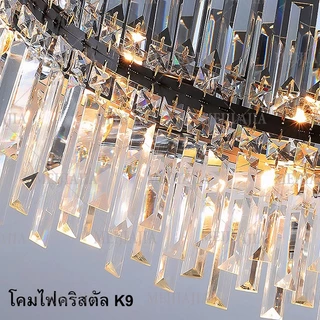 นอร์ดิกคริสตัลไฟห้องนอนรอบห้องนั่งเล่นโคมไฟเพดานแสงหรูหราตกแต่งบ้าน