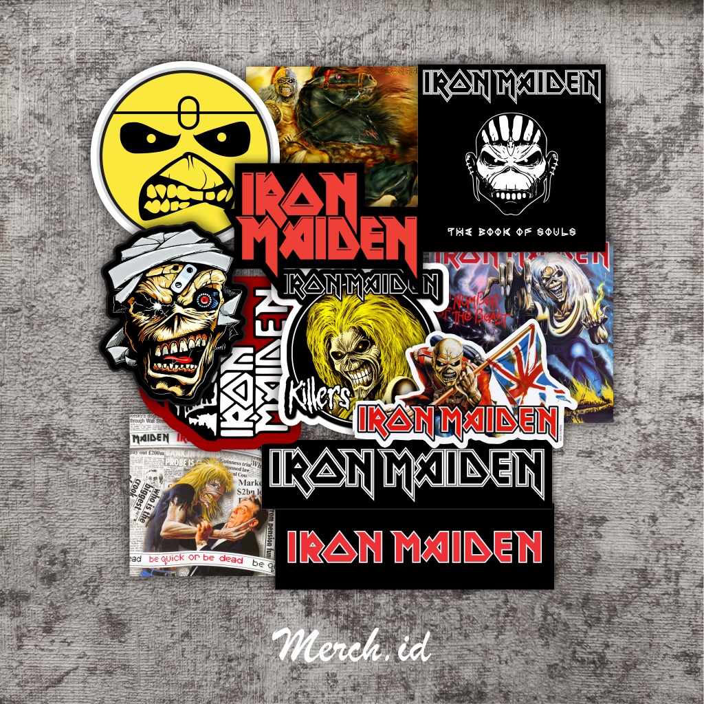 สติกเกอร์วง Iron Maiden สําหรับติดตกแต่ง