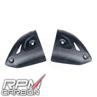 ครอบท่อ Ducati Panigale 899 1199 1299 959 V2 Carbon Fiber Exhaust Side Covers Termignoni