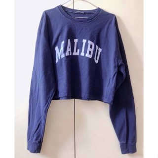 พร้อมส่ง brandy Melville Malibu long sleeve (มือสอง)