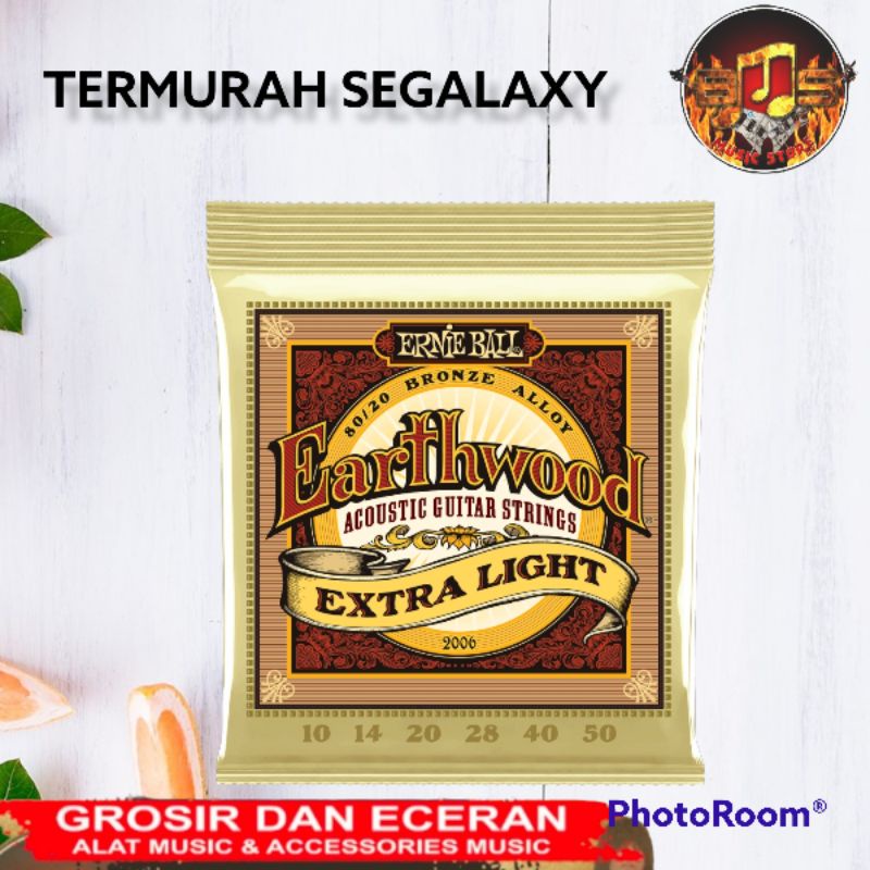 Ernieball Acoustic 010 Extra Light Ernie Ball Strings