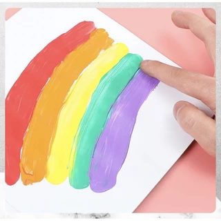 🎨Finger Paint สีน้ำปลอดสารพิษสำหรับเด็ก ล้างออกง่าย แบบขวด ขนาดใหญ่จุใจ สุดคุ้ม😊