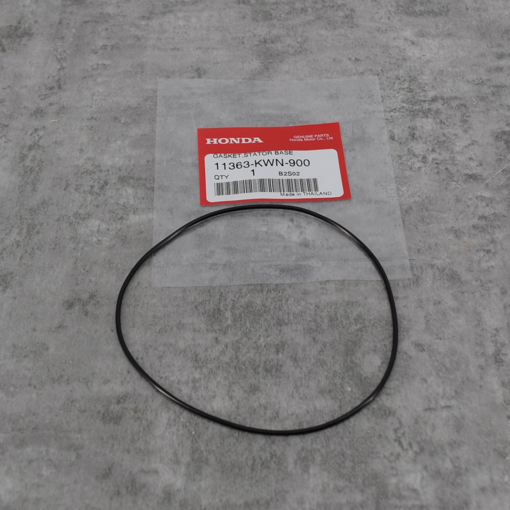 โอริงฐานชุดขดลวดสเตเตอร์ PCX125/PCX150i 2014-2020/ADV150i/CLICK150i แท้ศูนย์ฮอนด้า ราคา/1ชิ้น 11363-KWN-900