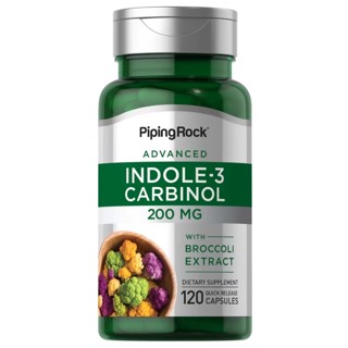 Piping Rock Indole-3-Carbinol with Resveratrol 200 mg 120 Quick Release Capsules