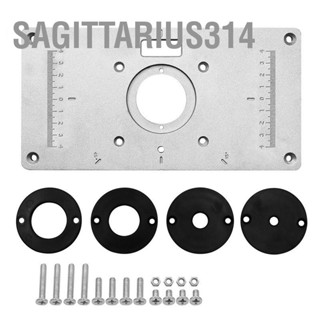 BSagittarius314 แผ่นบอร์ดเราเตอร์ อะลูมิเนียมอัลลอย ทนทาน สําหรับงานไม้