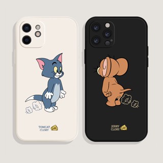 Tom and Jerry เคสไอโฟน X Xr Xs Max iPhone 11 14 pro max เคส 14 plus case 12 13 promax เคสมือถือ iPhone 7 8 plus 8พลัส