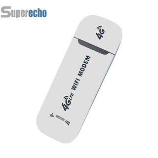 【จัดส่งฟรี】เราเตอร์การ์ด 4g LTE ดองเกิล USB ไร้สาย 150Mbps โมเด็มสติ๊ก WiFi 4G [superecho.sg]