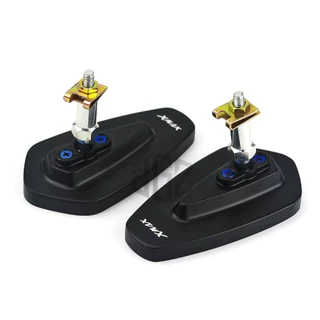 Xmax กระจกมองหลังอลูมิเนียม สีฟ้า สําหรับ Yamaha XMAX 250 300 400 2017 2018 2019 2020 2021 2022 จัดส่งในกรุงเทพฯ