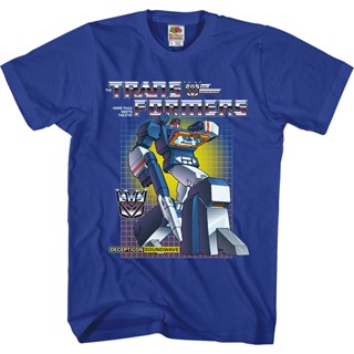 Decepticon Soundwave Transformers T-Shirt เสื้อยืดแขนสั้น เสื้อยืดคอกลม เสื้อทหาร เสื้อเด็กหญิง