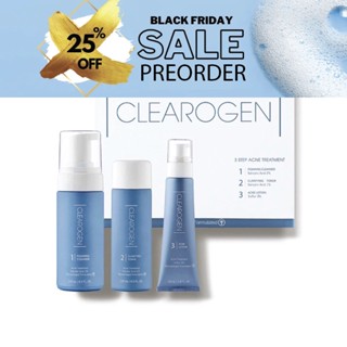 Clearogen Acne Treatment  [พร้อมส่ง] เซ็ทลดสิวตัวดังในUSA