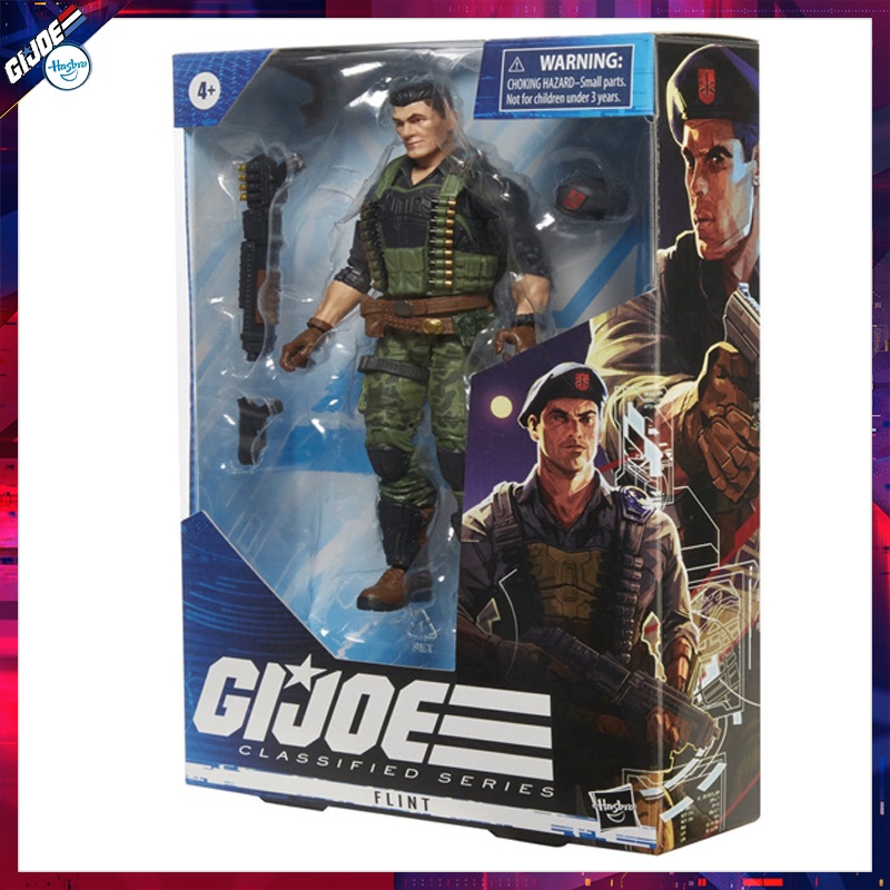 Hasbro G.I. Joe Classified Series Flint Action Figure 6 Inch Scale Authentic New Collectible Toys F0