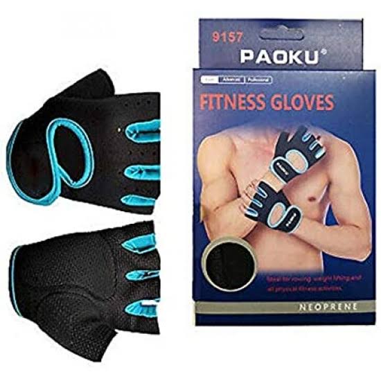 [พร้อมส่ง] Paoku Fitness Gloves ถุงมือฟิตเนส ถุงมือออกกำลังกาย ถุงมือยกน้ำหนัก