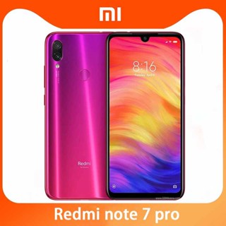 สมาร์ทโฟน Celular Xiaomi Redmi Note 7 Pro Snapdragon 675 48.0 MP กล้องชาร์จเร็ว 4.0