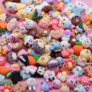 🔥พร้อมส่ง🔥การ์ตูนเรซิ่นคละหลาย  พาสเทล น่ารักมากๆ อุปกรณ์ตกเเต่ง DIY เรซิ่นตกเเต่งเคสโทรศัพท์ กิ๊บ ขวดน้ำ ตกเเต่งทั่วไป