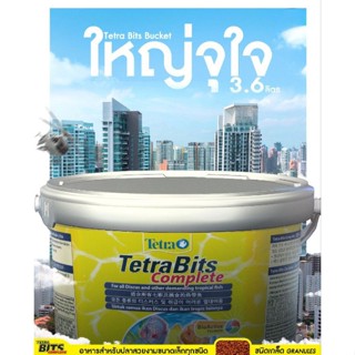 Tetra Bits Complete อาหารปลาปอมปาดัวร์ อาหารปลาเล็ก ชนิดเกล็ด แบบจม 300g. / 1,150g.