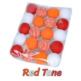 Red tone Ball light โคมไฟบอลตกแต่งห้องไฟบอลปั่นสองรอบหนา ๆ ชิ้นงานสวยแข็งแรงไม่ใช่เกรดตลาดนัด