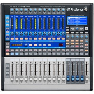 PreSonus StudioLive 16.0.2 USB ดิจิตอลมิกเซอร์ 16-Channel Performance and Recording Digital Mixer with USB