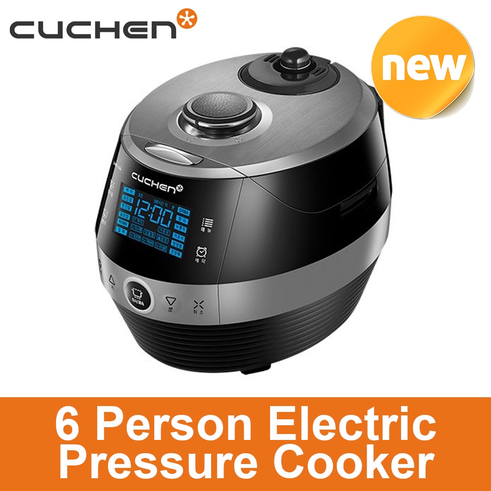 CUCKOO CJSFA0601V Electric Pressure Rice Cooker for 6 People Fast