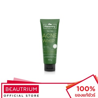 PLANTNERY Tea Tree Acne Whip Foam ผลิตภัณฑ์ทำความสะอาดผิวหน้า 100g