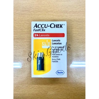 Accu-chek Fastclix 24 Lancets เข็มเจาะเลือด 24 ชิ้น