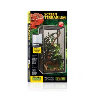 Exo Terra Screen Terrarium Small/X-Tall 45cm x 45cm x 90cm กรงตาข่ายอลูมิเนียม ขนาด 45cm x 45cm x 90cm