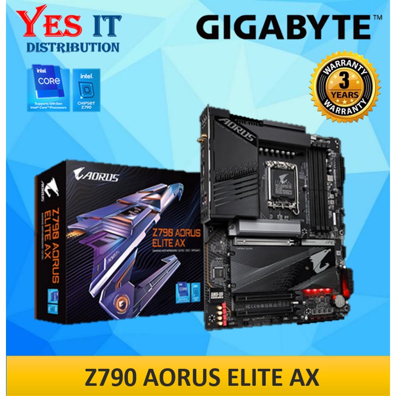 GIGABYTE Z790 AORUS ELITE AX DDR4 / Z790 AORUS ELITE AX DDR5 INTEL LGA1700 ATX MOTHERBOARD
