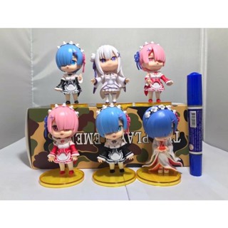 (พร้อมส่งยกชุด)โมเดล Rezero รีซีโร่ สูง 10 Cm