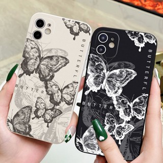 เคสโทรศัพท์มือถือ ซิลิโคนนิ่ม ลายผีเสื้อ สําหรับ Huawei Y5 2018 Y7 Pro Y9 Prime 2019 Y5P Y6P Y7P Y6S Huawei P20 P30 Lite Pro